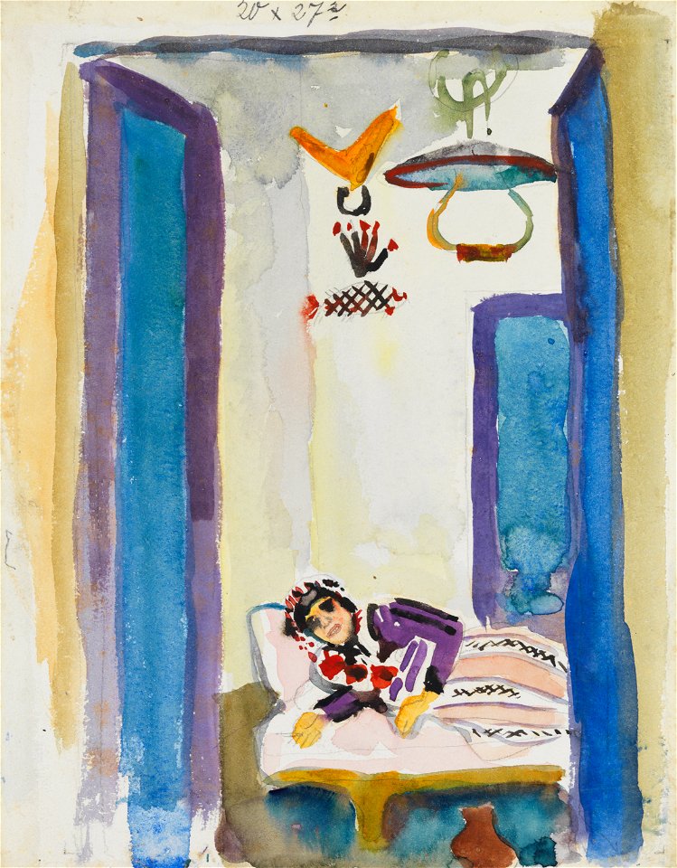 Woman on a Divan (1914)