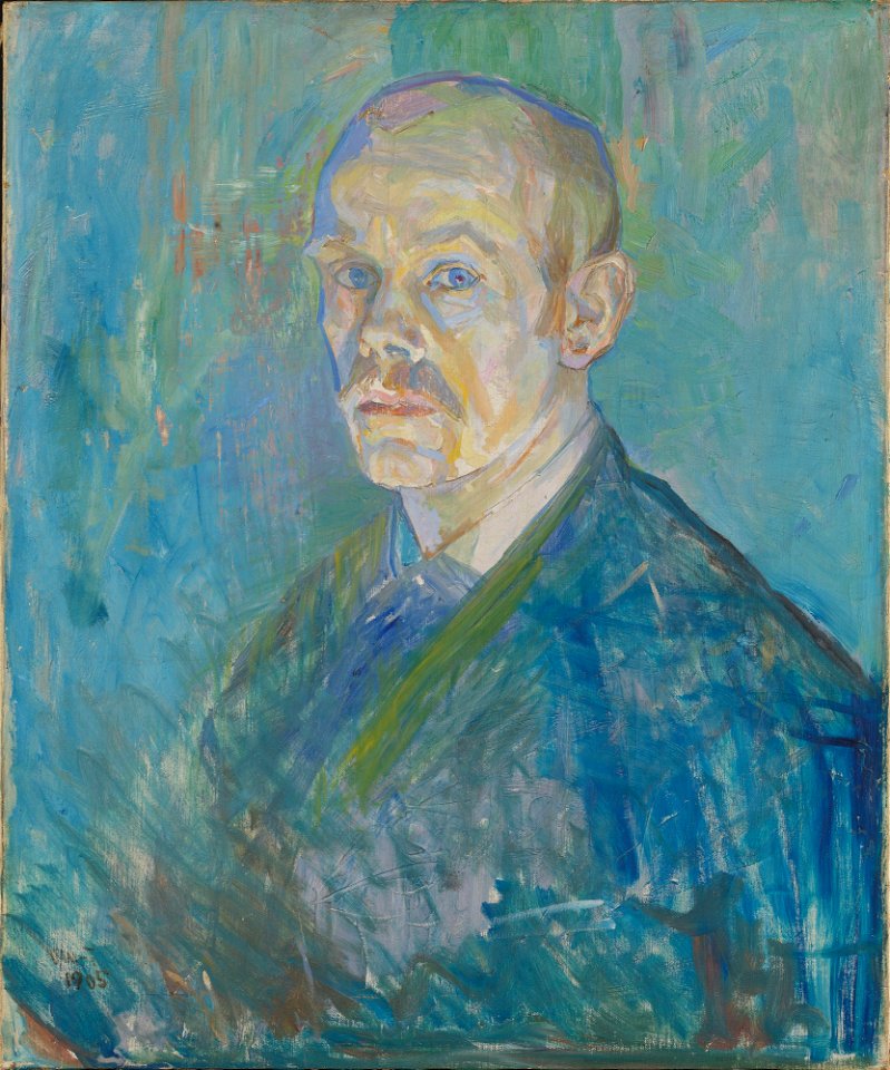 Oluf Wold-Torne - Self-Portrait - NG.M.01670 - National Museum of Art, Architecture and Design