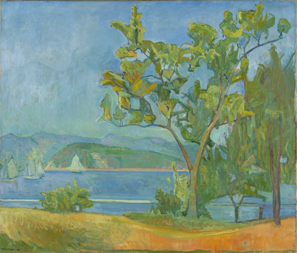 Oluf Wold-Torne - Landscape from Holmsbu - NG.M.01671 - National Museum of Art, Architecture and Design