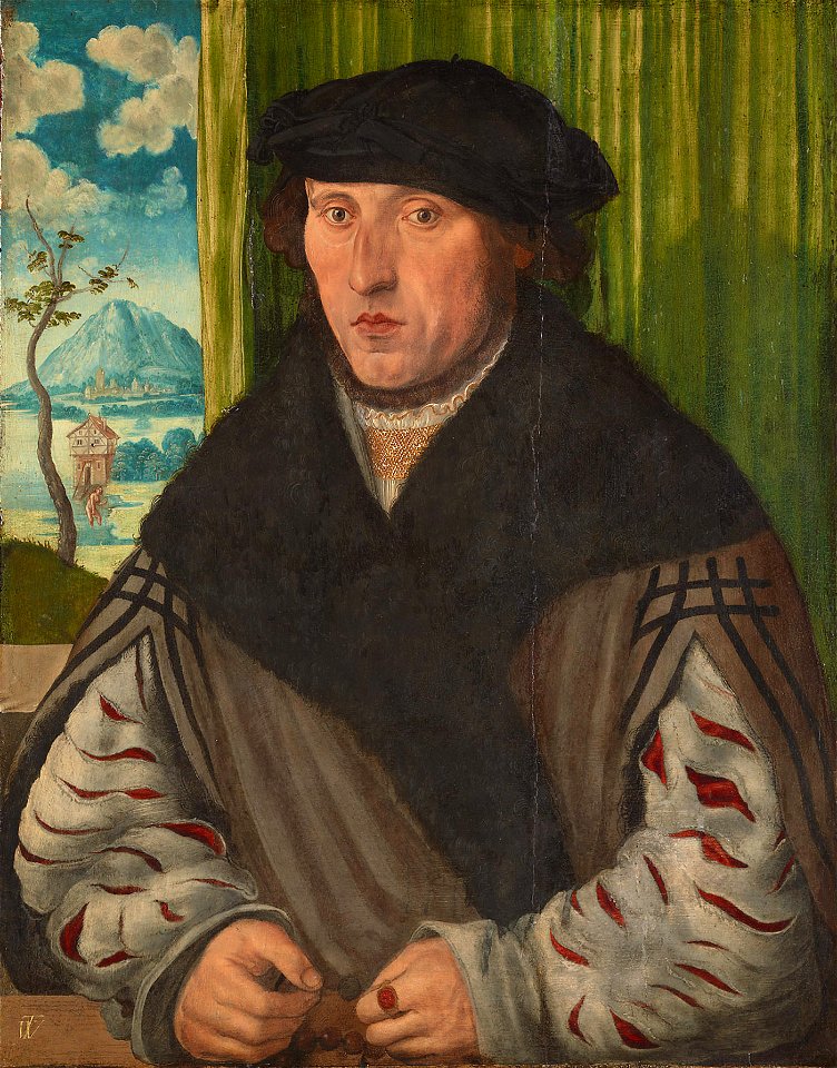 Wolf Traut, , Kunsthistorisches Museum Wien, Gemäldegalerie - Männliches Bildnis - GG 6992 - Kunsthistorisches Museum