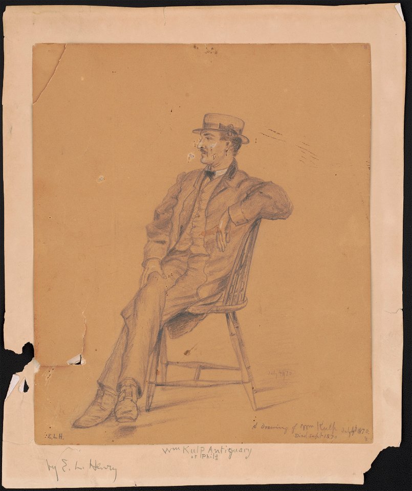 Wm. Kulp antiquary of Phila. - E.L.H. ; by E.L. Henry. LCCN2016649126