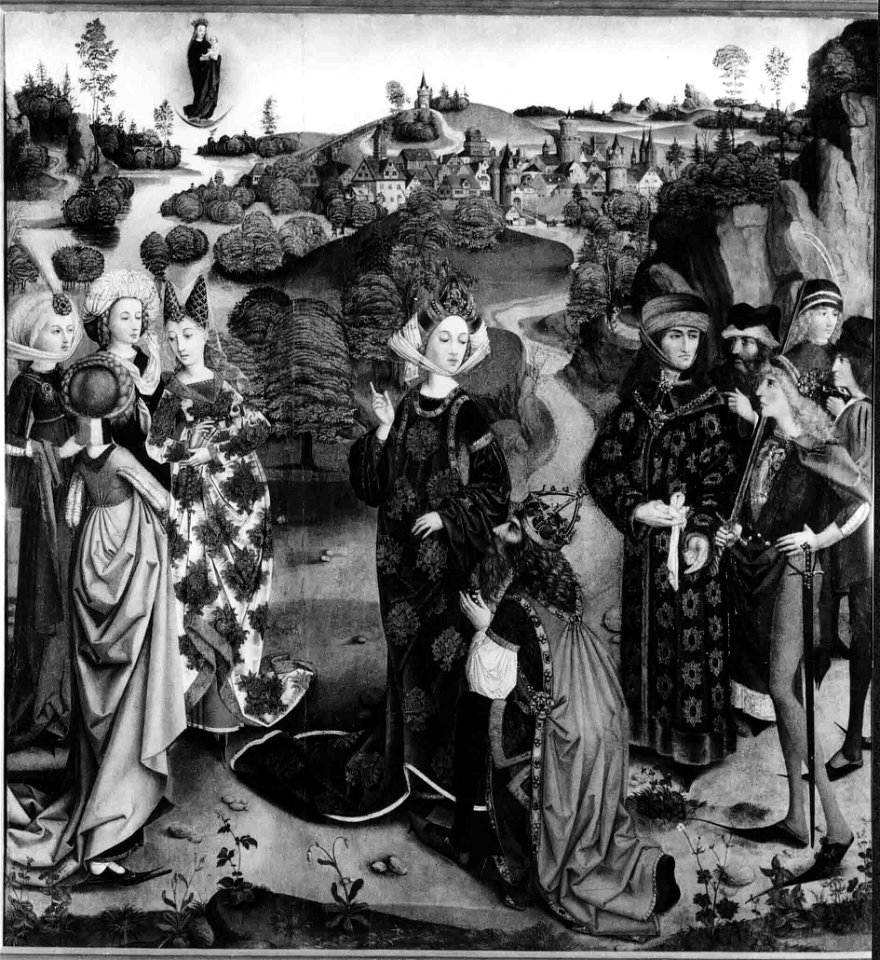 Wolfgang Katzheimer - Kaiser Augustus und die tiburtinische Sibylle - L 2561 - Bavarian State Painting Collections