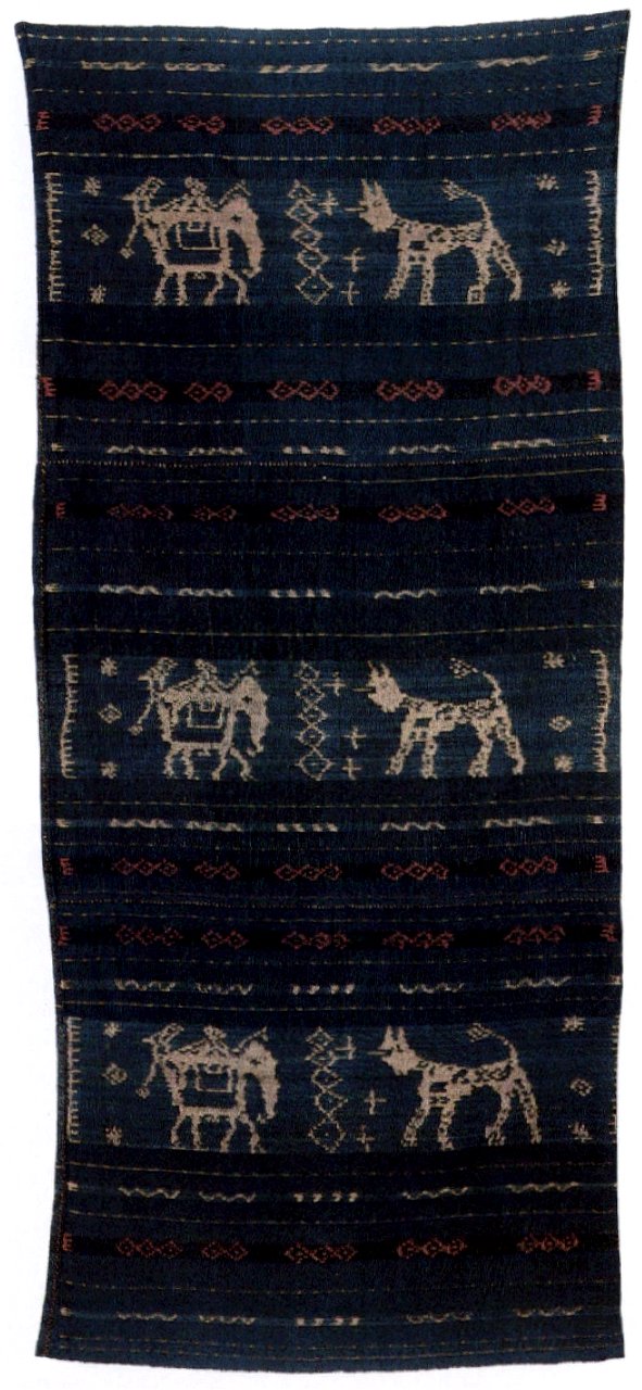 Woman's ceremonial skirt from Ngada, Flores, Indonesia, late 19th century
