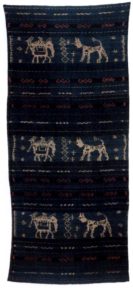 Woman's ceremonial skirt from Ngada, Flores, Indonesia, late 19th century