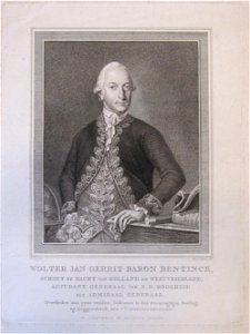 Wolter Jan Gerrit Bentinck 1745-1781 Erfgoedcentrum Rozet 300 191 d 2 A-54