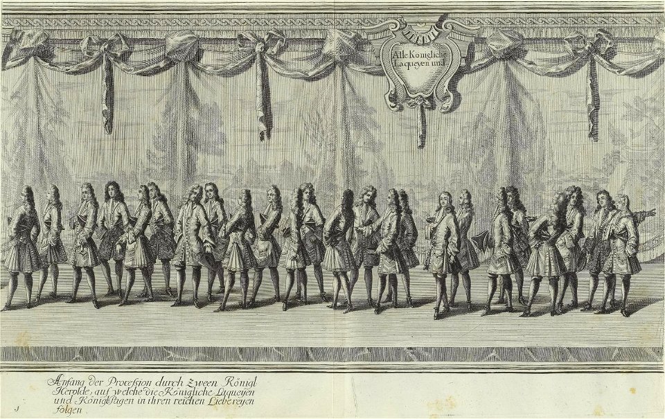 Wolfgang, Johann Georg - Der Königlich-Preüßischen Crönung Hochfeÿerliche Solemnitäten (1712) Blatt 1