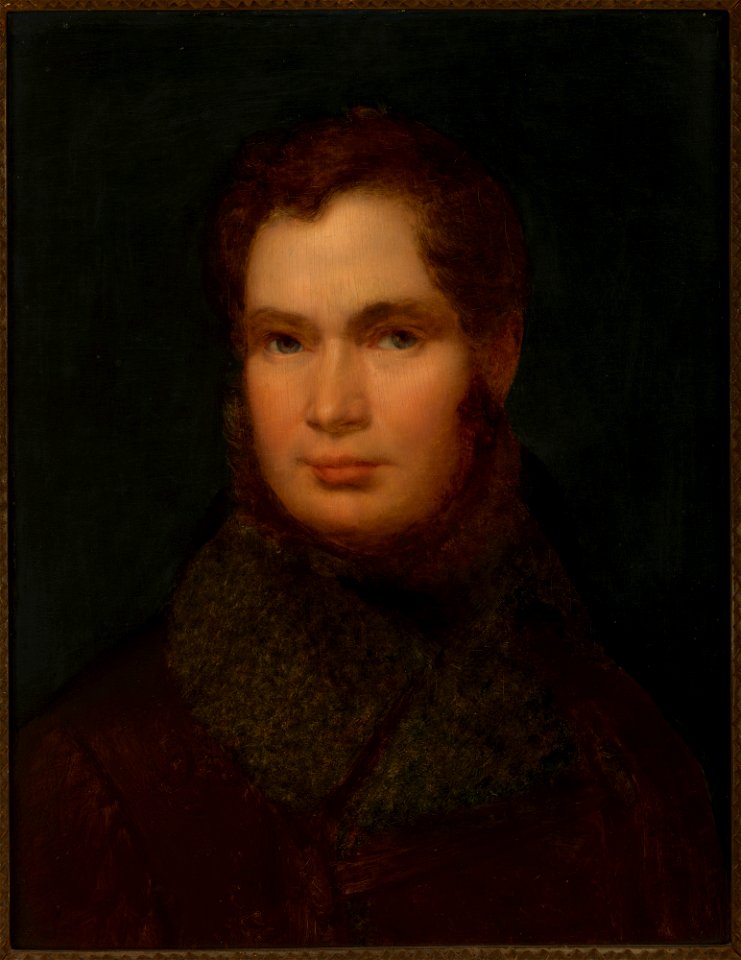 Wojciech Korneli Stattler - Self-Portrait - MNK II-a-454 - National Museum Kraków