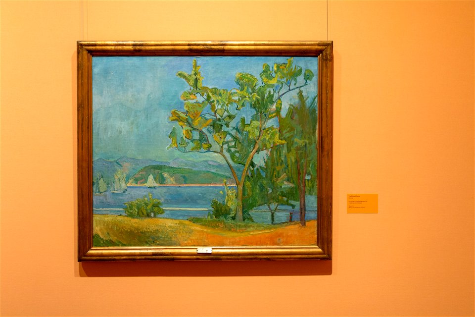 Oluf Wold-Torne - Landscape from Holmsbu - Innseilingen til de lykkelige øyer - IMG 9705q