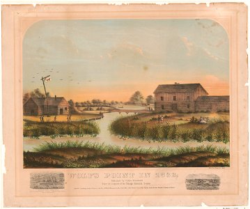 Wolf's Point in 1833 LCCN2003677757