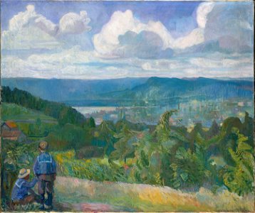 Oluf Wold-Torne - View of Kristianiadalen - NG.M.00949 - National Museum of Art, Architecture and Design
