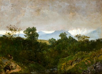 Wojciech Gerson - Pejzaż z Podhala 1892