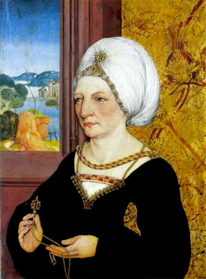 Wolfgang Beurer - Portret van een vrouw - 335 - Städel Museum