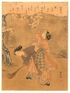 Woodblock Print, April, from series of Social Customs - , ca. 1770 (CH 18562809)