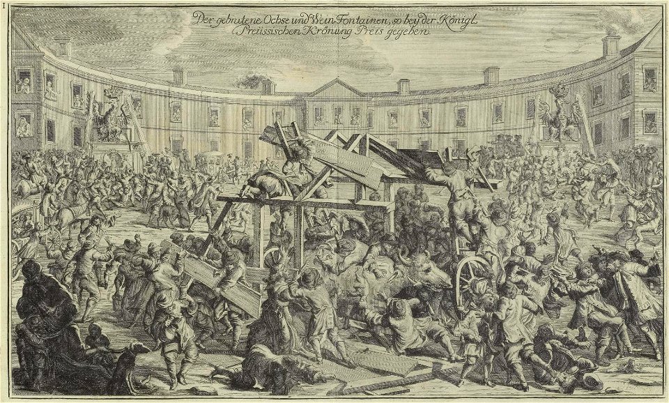 Wolfgang, Johann Georg - Der Königlich-Preüßischen Crönung Hochfeÿerliche Solemnitäten (1712) Blatt I