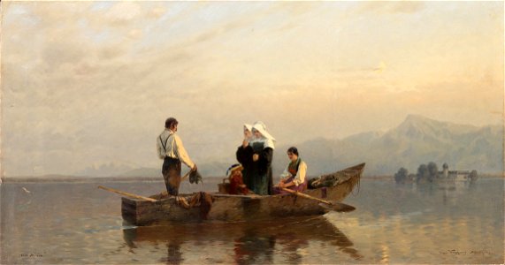 Josef Wopfner - Ave Maria (Dagestan Museum of Fine Arts)