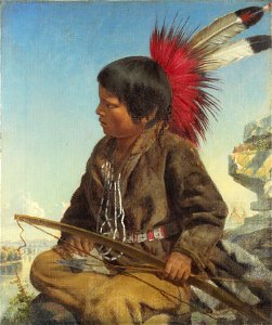 Thomas Waterman Wood - Indian Boy at Fort Snelling - 62.57 - Minneapolis Institute of Arts