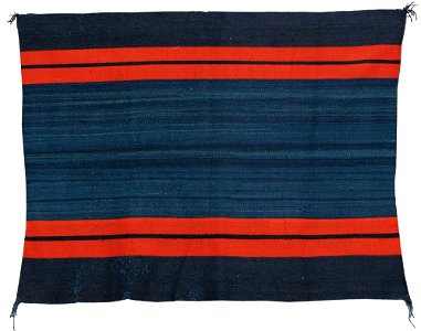 Woman Navajo Blanket or manta 01