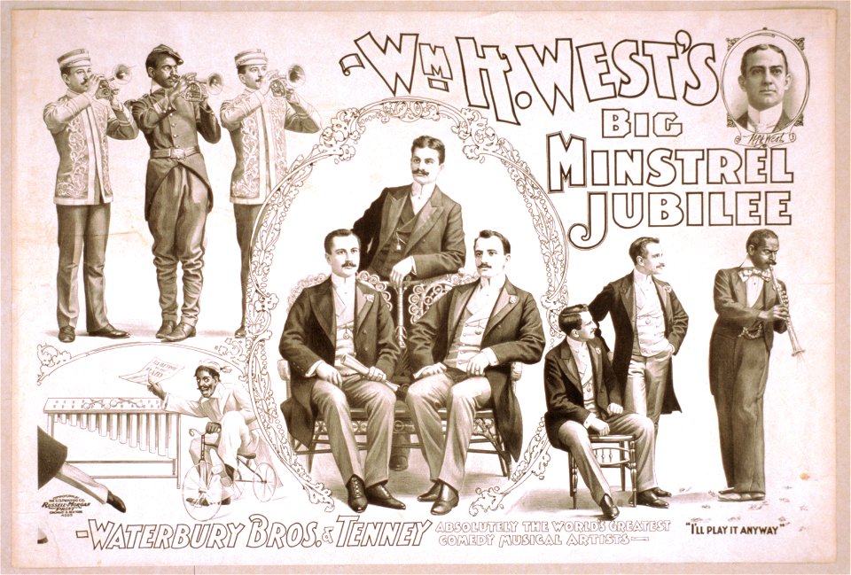 Wm. H. West's Big Minstrel Jubilee LCCN2014637076