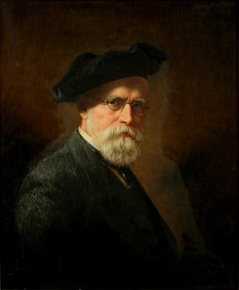 Thomas W. Wood - Self-portrait (1895)