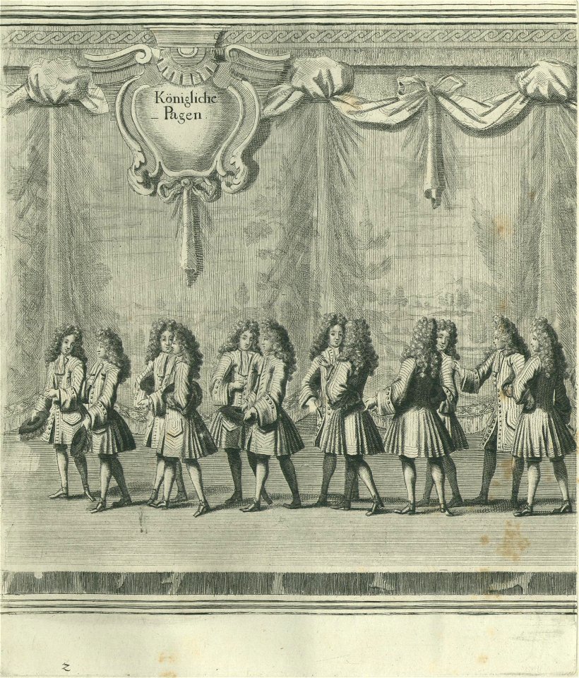 Wolfgang, Johann Georg - Der Königlich-Preüßischen Crönung Hochfeÿerliche Solemnitäten (1712) Blatt 2 (links)
