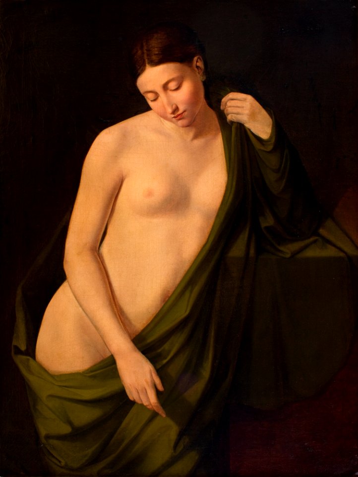 Wojciech Korneli Stattler - Female Nude - MNK II-a-267 - National Museum Kraków