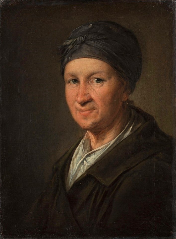 Woman with a povoinik by Tropinin