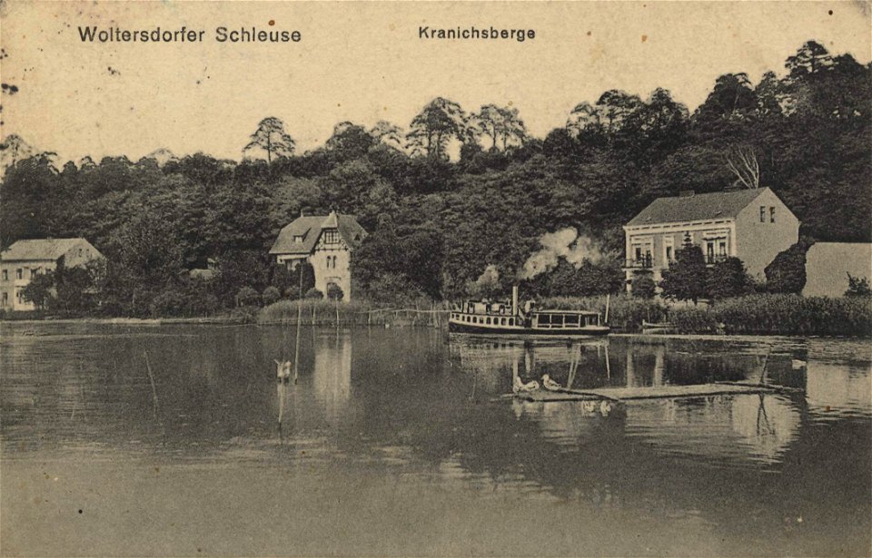 Woltersdorf, Brandenburg - Kranichsberge (Zeno Ansichtskarten)