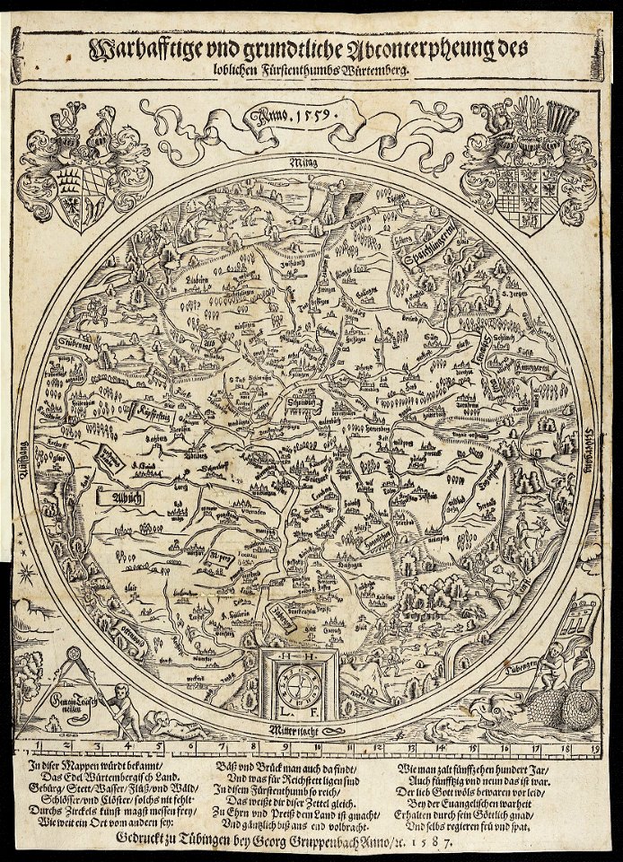 Wolleber Chorographia Mh6-1 0929 Karte