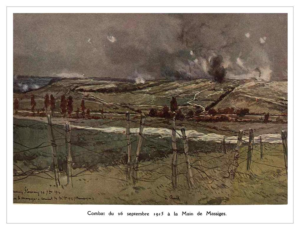 World War I by François Flameng - 20 novembre 1915 07