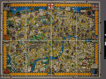 Wonderground Map of London Town