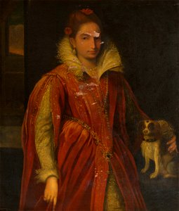 Workshop of Federico Barocci (Urbino c. 1535-Urbino 1612) - Portrait of a Lady (Lavinia della Rovere^) - RCIN 402729 - Royal Collection