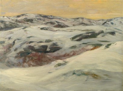 Three Hills - Winter by Charles Herbert Woodbury