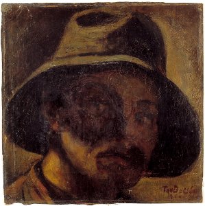 Worker's Head by Theo van Doesburg Centraal Museum AB4048