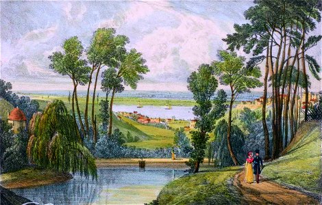 Woolwich, Repository Woods, T M Baynes 1822 LMA
