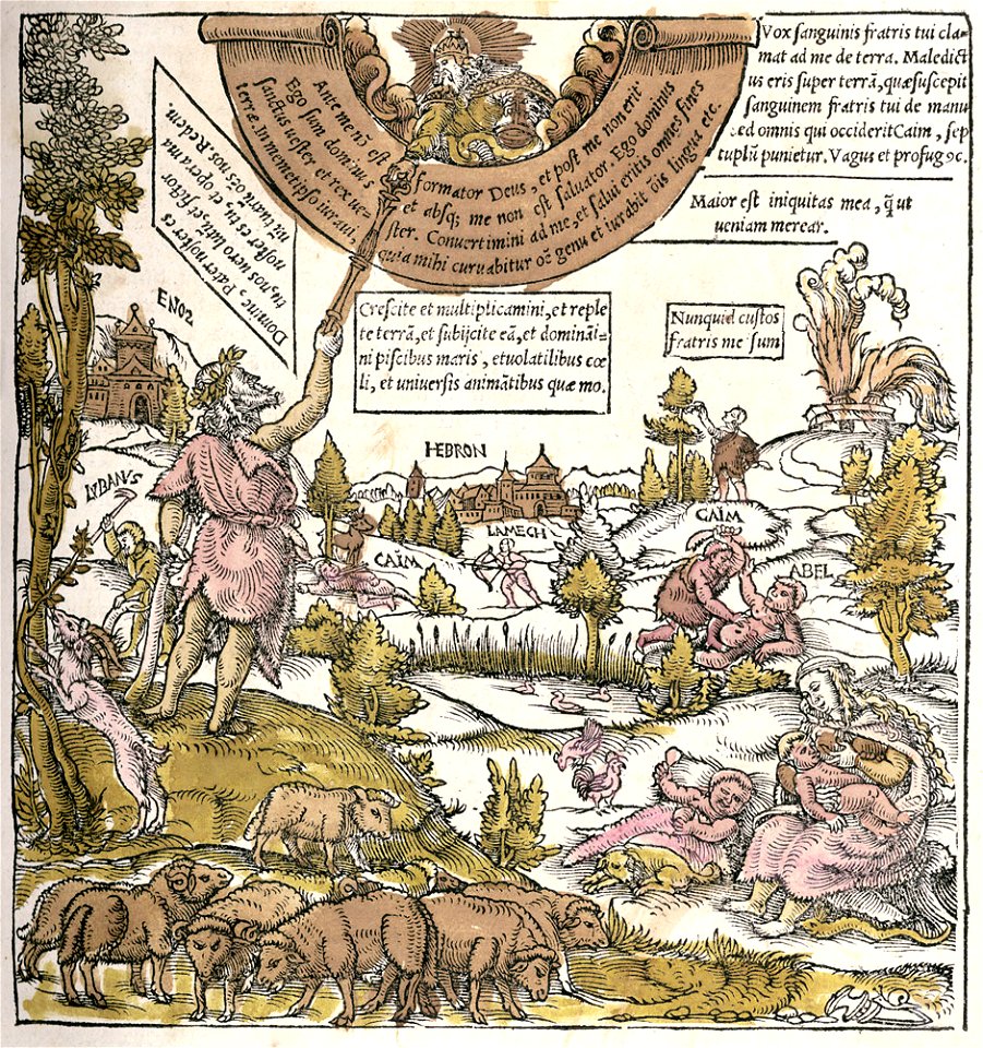Woodcut from Ryd Catalogus annorum 1540