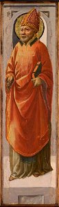 Workshop of Filippo Lippi - Saint Nicholas of Bari, c. 1450-1469, 1965.93. Free illustration for personal and commercial use.