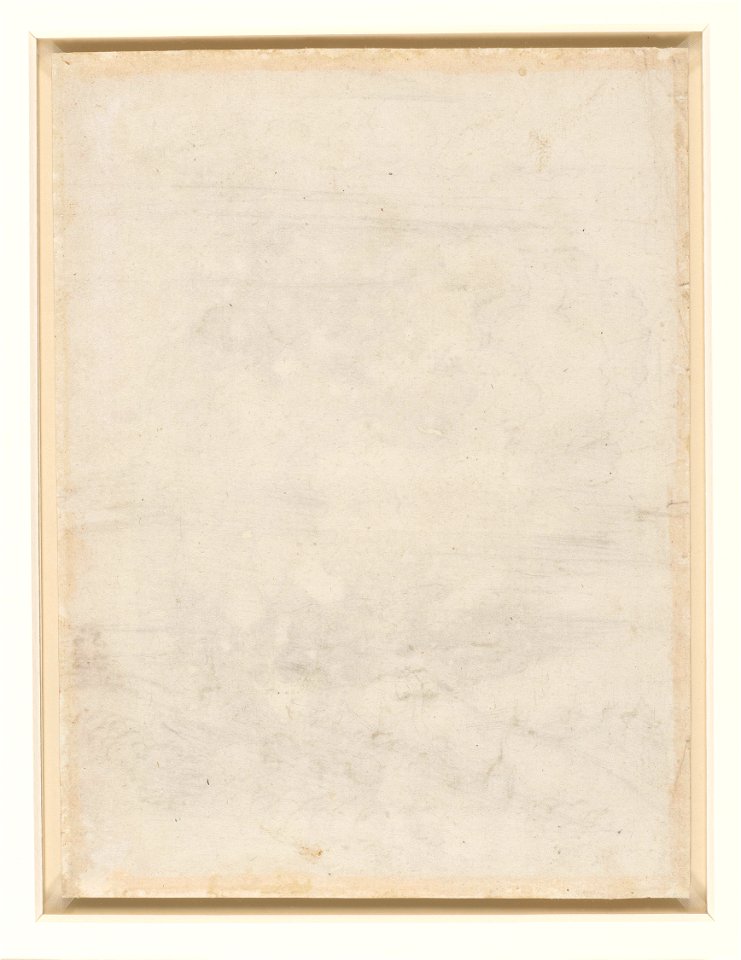 Workshop of Leonardo da Vinci - RCIN 912393, v, A landscape with a large cloud c.1510-20