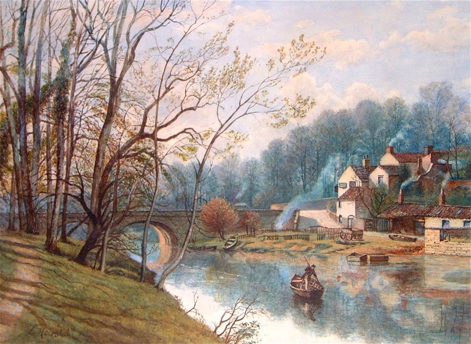 Worlds End Knaresborough by Thomas Holroyd