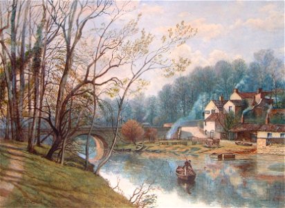 Worlds End Knaresborough by Thomas Holroyd