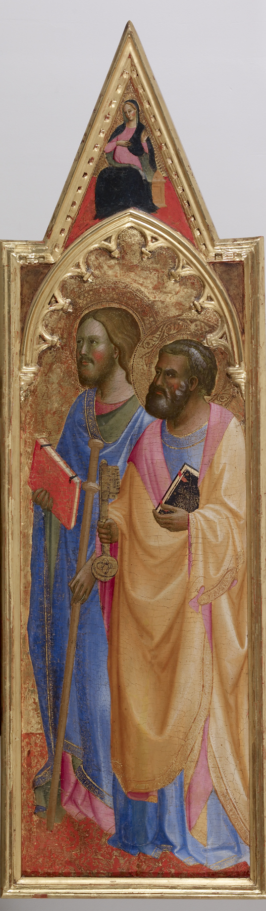 Workshop of Agnolo Gaddi - Saint James the Greater and Saint Peter - Walters 37642