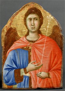 Workshop of Duccio - Archangel, By 1311