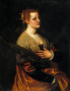 Workshop of Paolo Caliari, 'Veronese' - Saint Catherine - Google Art Project