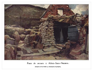World War I by François Flameng - 18 mars 1916 02