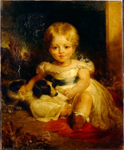Wood, John - Susan Jay and her Dog - Google Art Project