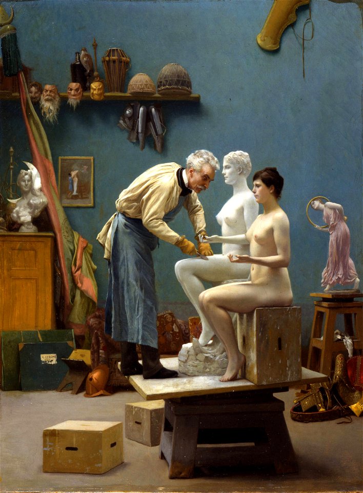 Working in Marble (Gerome)