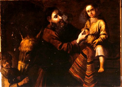 Workshop of Francisco de Zurbarán - Fragment of the Return from Egypt, ca. 1630