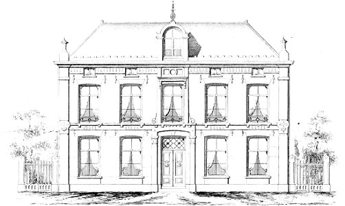 Woonhuis met fabriek Almelo front elevation