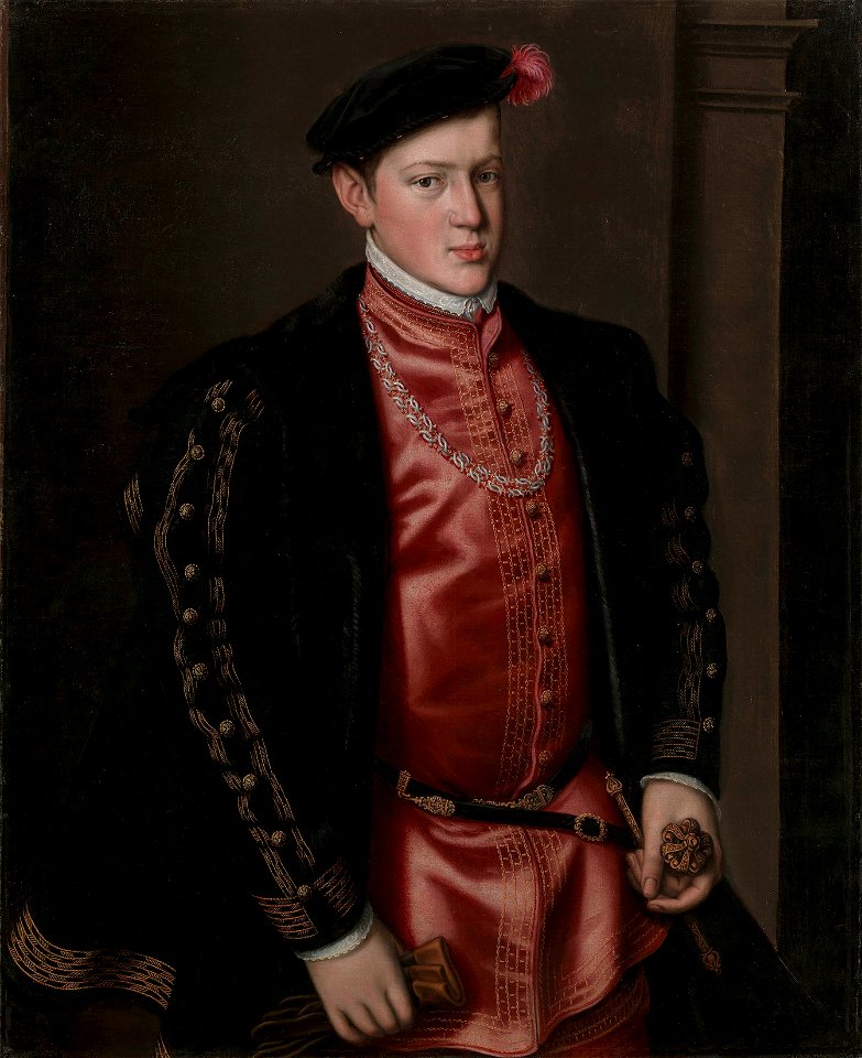 Workshop of Anthonis Mor (1512-16-c. 1576) - John, Prince of Portugal (1537-54) - RCIN 403953 - Royal Collection