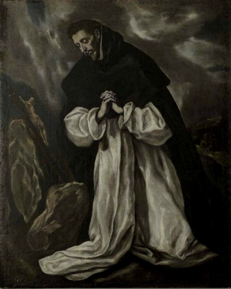 Workshop of El Greco - Saint Dominic, 1590-1600