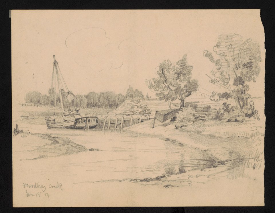 Woodbury Creek, June 18th '54 LCCN2016645613
